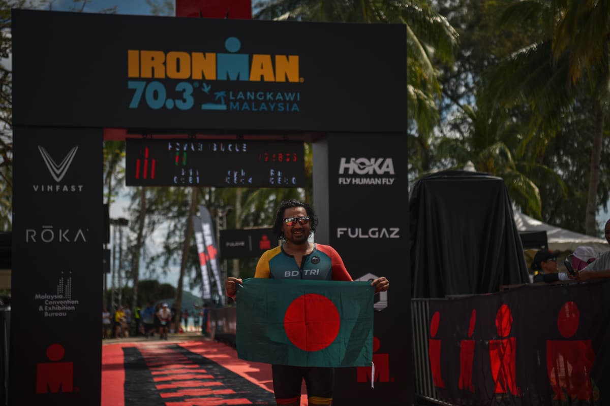 Ironman70.3 A glorious moment of my life